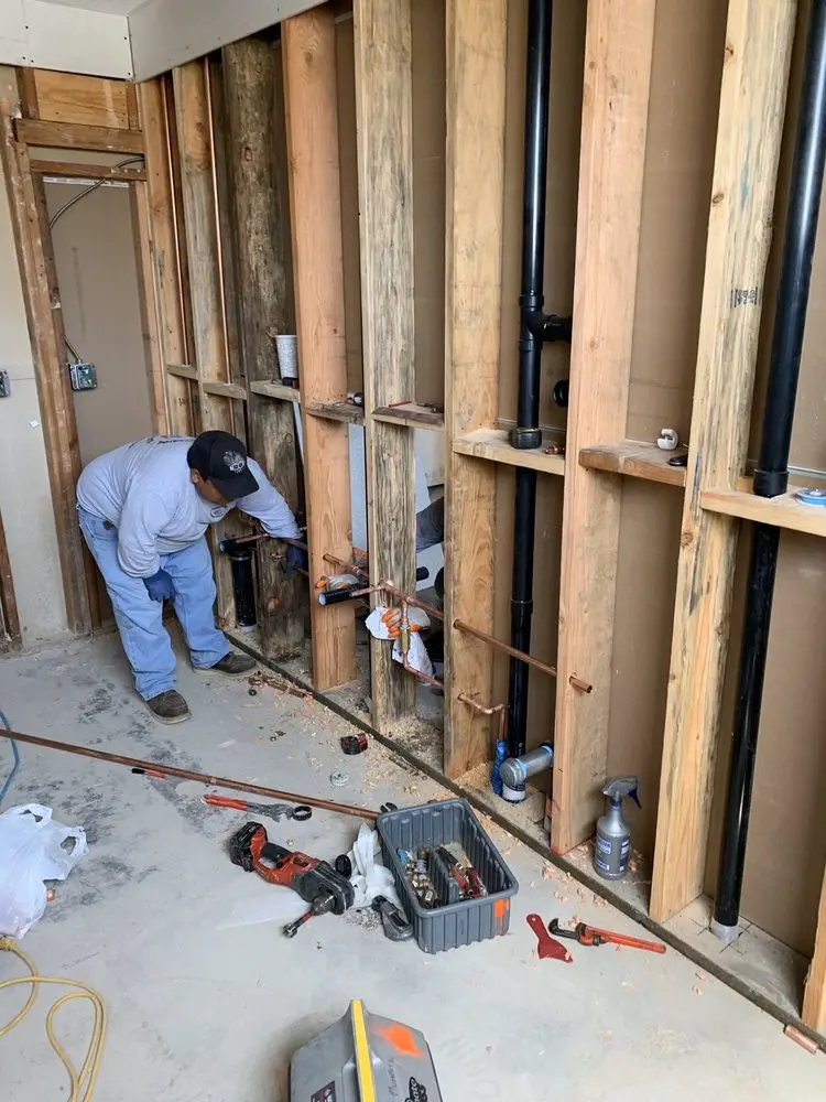 Commercial rough-in plumbing for Commercial Plumbing in Edenton